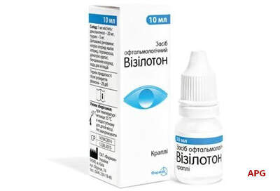 ВИЗИЛОТОН СР-ВО ОФТАЛЬМОЛОГ. 10 мл капли глаз.