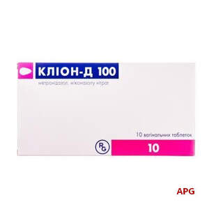 КЛИОН-Д 100 N10 табл. вагинал.