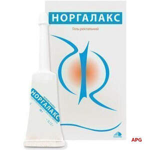 НОРГАЛАКС 10 г N6 гель ректал. туба-канюля