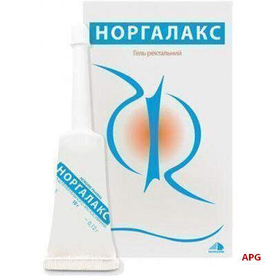 НОРГАЛАКС 10 г N6 гель ректал. туба-канюля