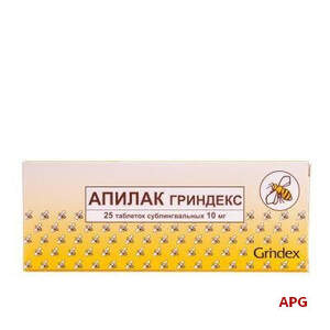 АПИЛАК 10 мг N25 табл. подъязычные