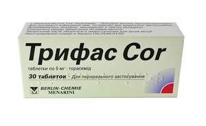 ТРИФАС COR 5 мг N30 табл.