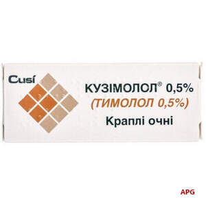 КУЗИМОЛОЛ 0,5% 5 мл N1 кап. глаз. фл.-капельн.