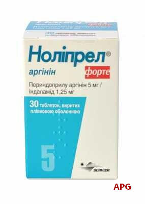 НОЛИПРЕЛ АРГИНИН ФОРТЕ N30 табл. п/о