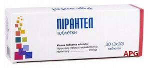 ПИРАНТЕЛ 250 мг N30 табл.