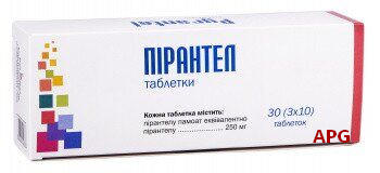 ПИРАНТЕЛ 250 мг N30 табл.