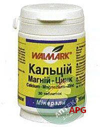 КАЛЬЦИЙ-МАГНИЙ-ЦИНК N30 табл.