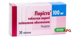 ЛОРИСТА 100 мг N30 табл п/о