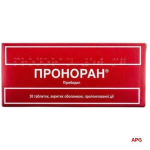 ПРОНОРАН 50 мг N30 табл. пролонг.действ.