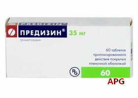 ПРЕДИЗИН 35 мг N60 табл. пролонг. действия