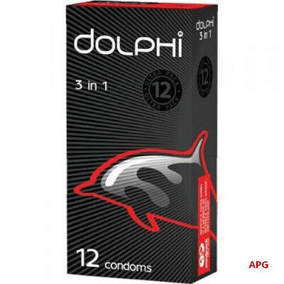 ПРЕЗ DOLPHI 3 в 1 №12 анатомич. формы с ребрами