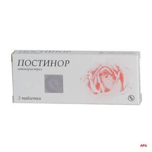 ПОСТИНОР 0,75 мг N2 табл.