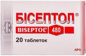 БІСЕПТОЛ 480 мг №20 табл.
