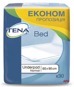 ПЕЛЕНКИ TENA BED NORMAL 60 см х 90 см №30