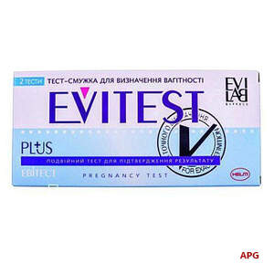 ТЕСТ Д/О БЕРЕМ. EVITEST plus синий №2 тест-полоска
