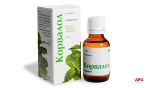 КОРВАЛОЛ 25 мл кап. фл.