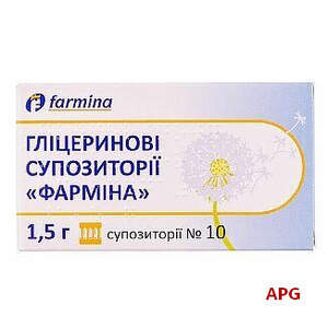 ГЛИЦЕРИНОВЫЕ СУПП. ФАРМИНА 1,5 г N5