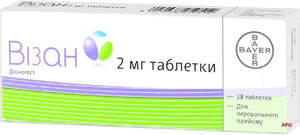 ВИЗАН 2 мг N28 табл.