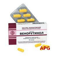 ВЕНОРУТИНОЛ 0,3 г N20 капс. к.яч.уп.