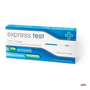ТЕСТ Д/О БЕРЕМ EXPRESS TEST HCG110 тест-полоска