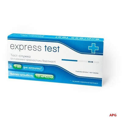ТЕСТ Д/О БЕРЕМ EXPRESS TEST HCG110 тест-полоска