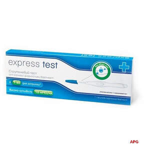ТЕСТ Д/О БЕРЕМ EXPRESS TEST HCG112 СТРУЙНЫЙ