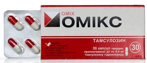 ОМИКС 0,4 мг N30 капс. тверд. пролонг. дейст. к.яч.уп.
