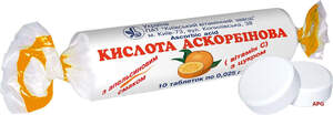ВИТ. C + САХАР 0,025 г N10 /апельсин/ табл.