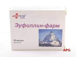 ЭУФИЛЛИН-ФАРМ 0,4 г N30 капс.