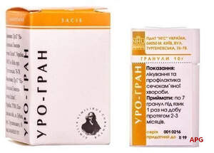 УРО-ГРАН 10 г гран. гомеопат. пенал полимер.