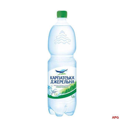 МИНВОДА КАРПАТСКАЯ ДЖЕРЕЛЬНА 1,5 л слабогазированная