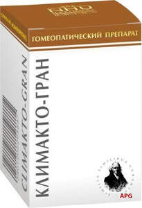 КЛИМАКТО-ГРАН 10 г гран. гомеопат. пенал