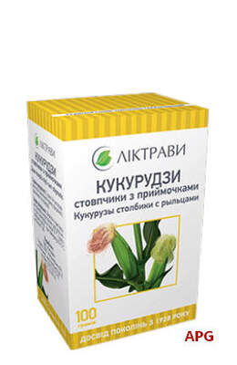 КУКУРУДЗИ СТОВПЧИКИ З ПРИЙМОЧКАМИ 100 г пачка