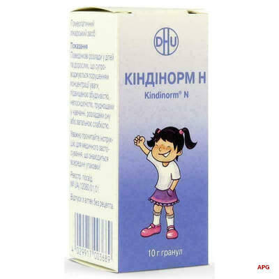 КИНДИНОРМ Н 10 г гран. фл.