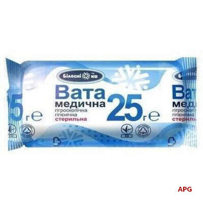 ВАТА МЕД. СТЕР. 25 г рулон
