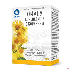 ДЕВЯСИЛА КОРНЕВИЩА С КОРНЯМИ 50 г пачка