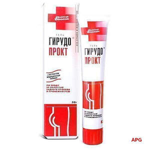 ГИРУДОПРОКТ 50 г гель