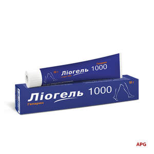 ЛИОГЕЛЬ 1000 50 г гель д/наруж. прим. туба