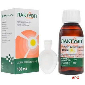 ЛАКТУВИТ 3,335 г/5 мл 200 мл сироп фл.