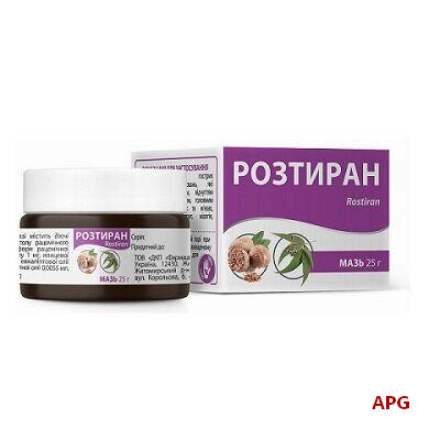 РОЗТИРАН 25 г мазь банка