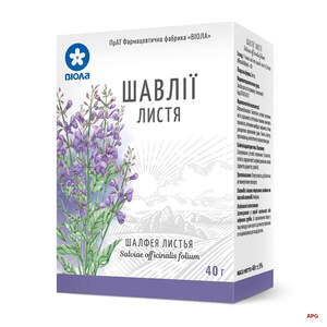 ШАЛФЕЯ ЛИСТЬЯ 40 г пачка