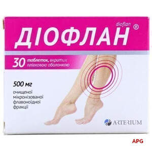 ДИОФЛАН 500 мг N30 табл. п/о
