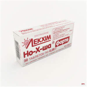 НО-Х-ША ФОРТЕ 0,08 г N30 табл. к.яч.уп.