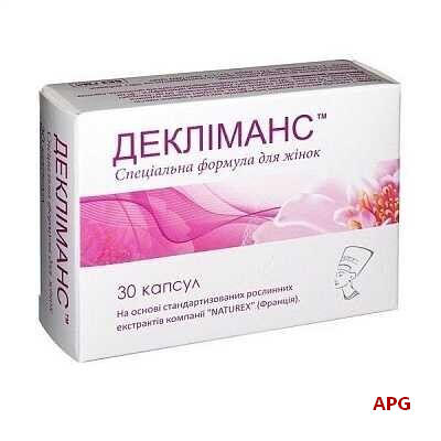 ДЕКЛИМАНС 400 мг N30 капс.