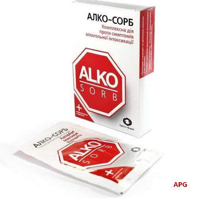 АЛКО-СОРБ 7,5 мг N12 пор. д/приг. сусп.