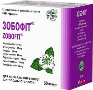 ЗОБОФИТ 240 мг N60 капс.