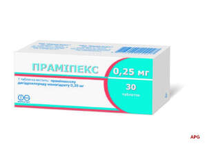 ПРАМИПЕКС 0,25 N30 табл.