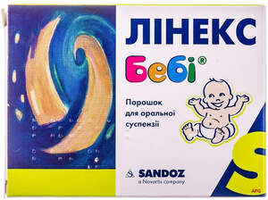 ЛИНЕКС БЭБИ 1 млрд 1,5 г №10 пор. д/орал. сусп.