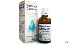 КОРВАЛОЛ-ДАРНИЦА 40 мл капли фл.
