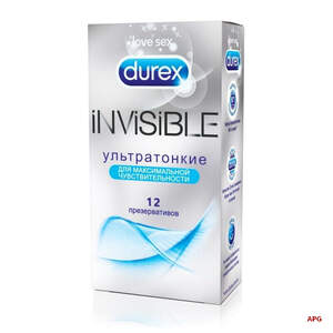 ПРЕЗ DUREX Invisible ультратонкие №12